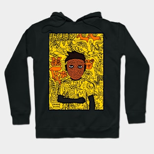 MaleMask NFT with DoodleEye Color and DarkSkin Color - Unnamed Hoodie